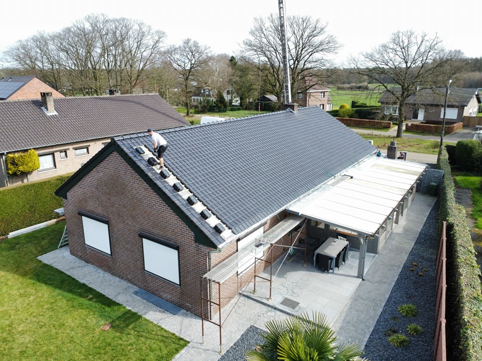 Nieuw dak in zutendaal